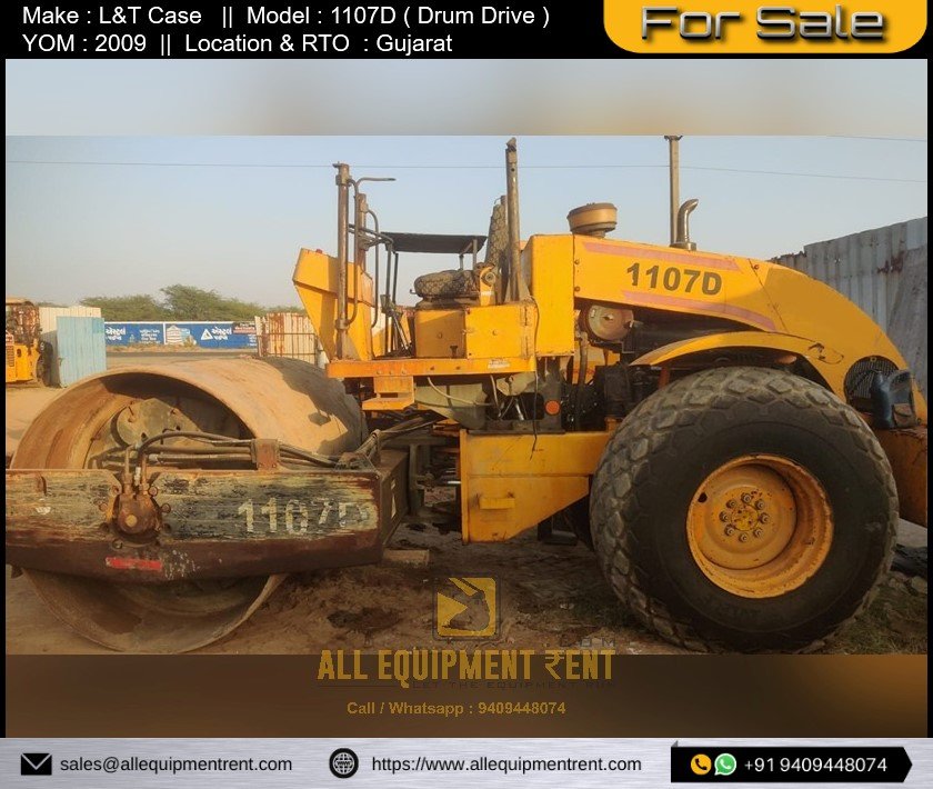 Used Soil Compactor CASE 1107D GJ registered 2009 Available for Sale