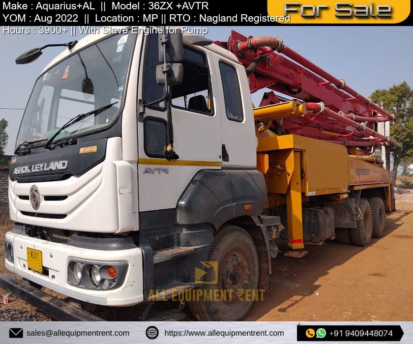 NL Registered 36m Class Boom Placer Aquarius 36ZX 2022 Model Available for Sale in MP