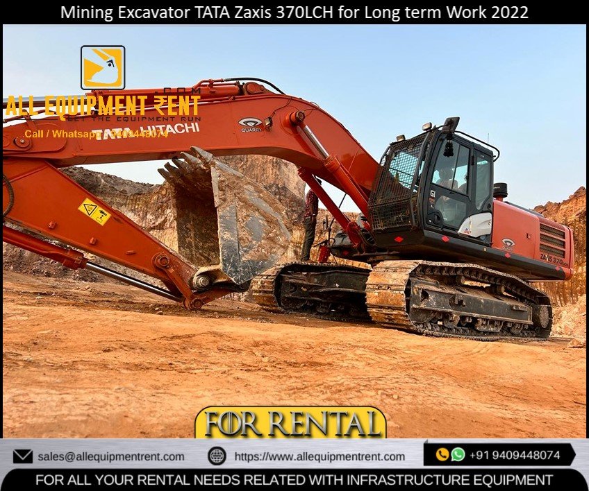 37 Ton Class Mining Excavator 2022 For Long Term Rental in Odisha