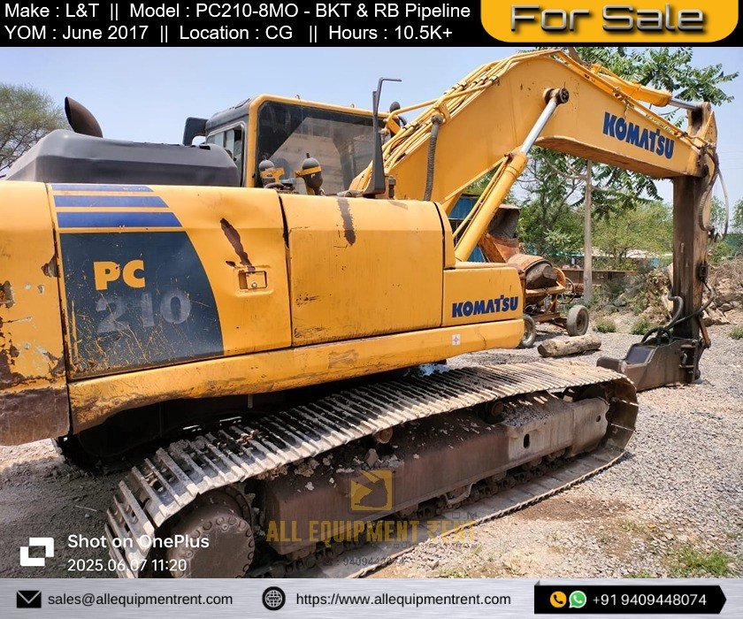 Used Komatsu Excavator 21 Ton Class PC210 8MO June 2017 Model Available for sale in CG