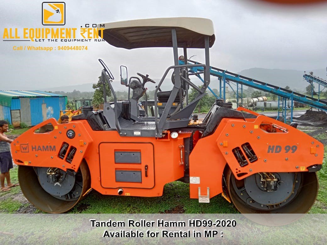 Tandem Roller Hamm HD99 Available for Hire in MP