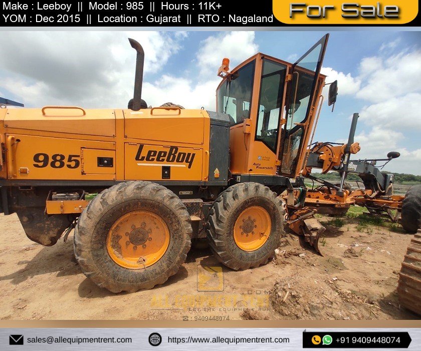 Leeboy 985 with BS 3 Engine RTO Registered for Sale in Gujarat