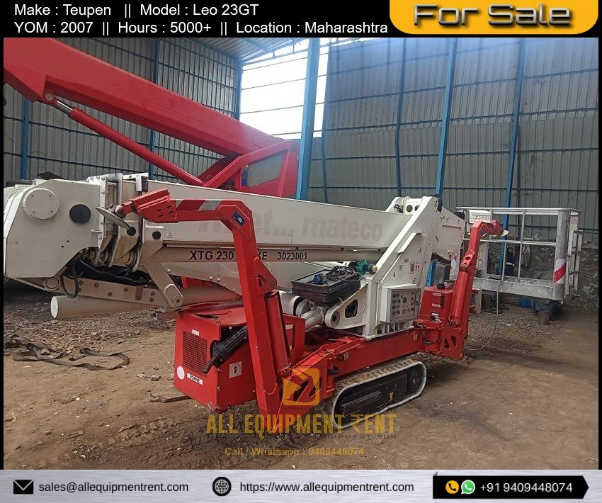 Used 23 meter Spider Lift available for Sale