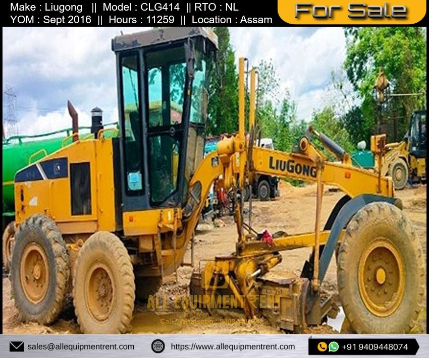 Used Motor Grader Liugong CLG414 Nagaland Registered 2016 for Sale