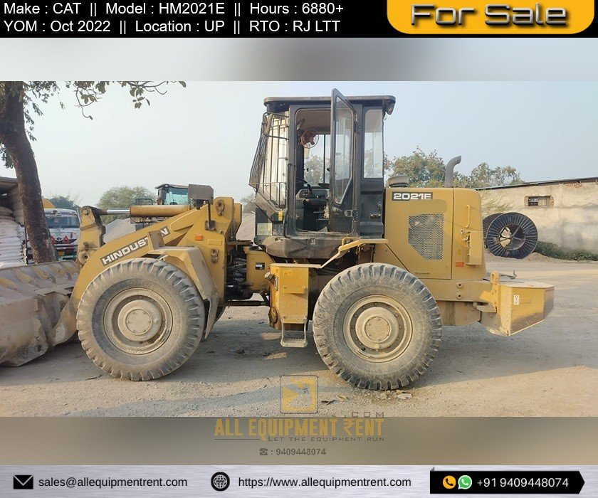 Less used 3 Ton Class CAT HM2021E wheel Loader Oct 2022 RJ LTT Available for Sale