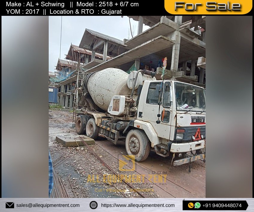 14 x GJ Registered Used Transit Mixer 2017 AL Schwing Stetter Available for Sale
