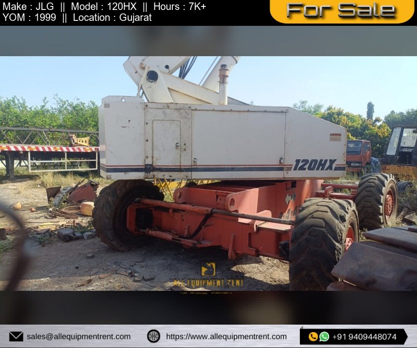 Used JLG 120HX Straight Boom Lift 1999 Available for Sale in Gujarat