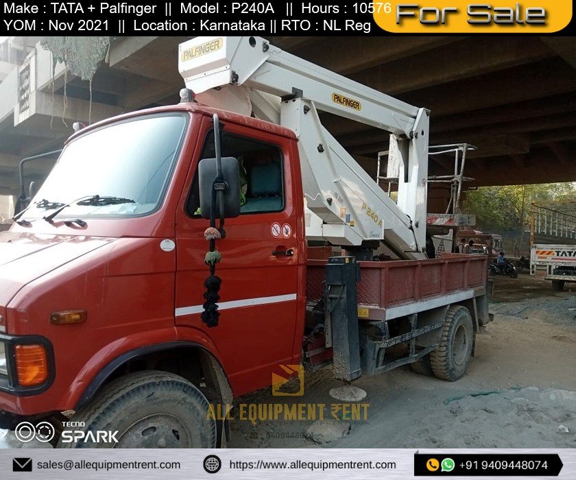24m Class Truck mounted Aerial Work Platform Palfinger P240A 2021 Model Nagaland Registered For Sale