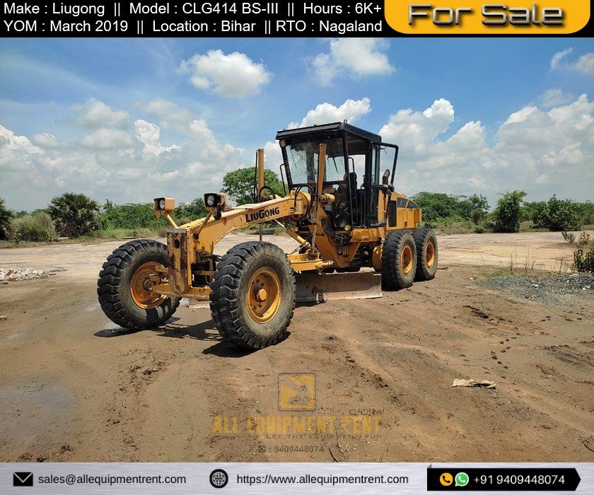 Used Liugong CLG414 BS3 Motor Grader Nagaland Registered for Sale in Bihar