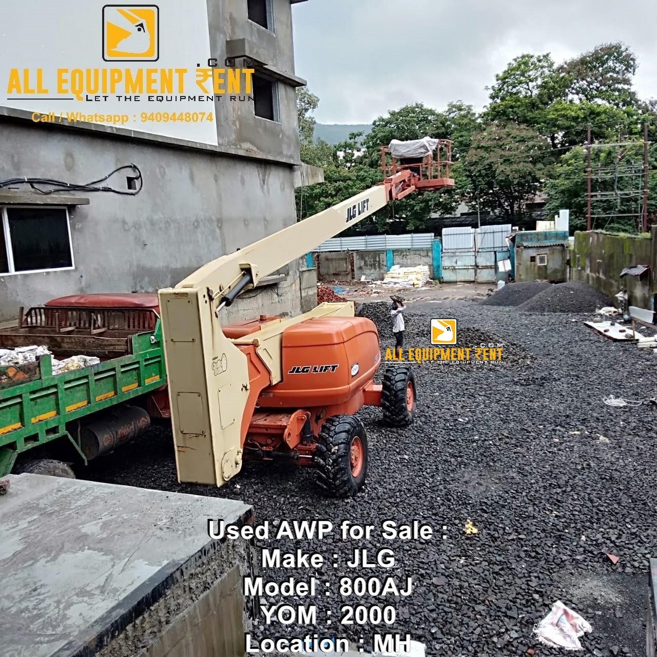Used JLG800AJ Articulated Boom Lift Available for Sale in MH YOM 2000