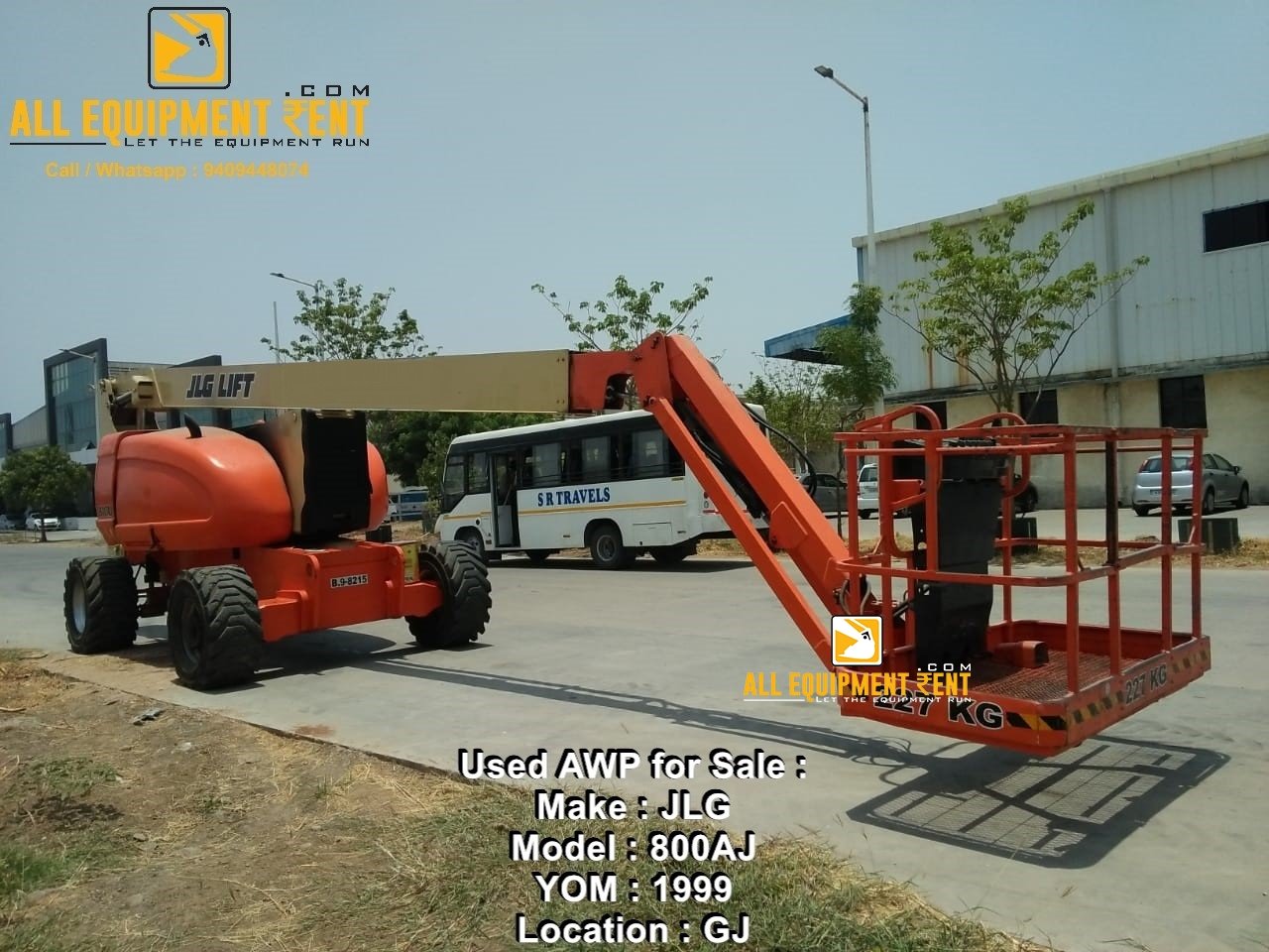 Used JLG800AJ Articulated Boom Lift Available for Sale in Gujarat YOM 1999	