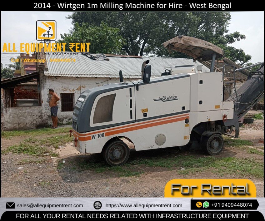 Milling Machine W100 Available for Rental in Eastern Region