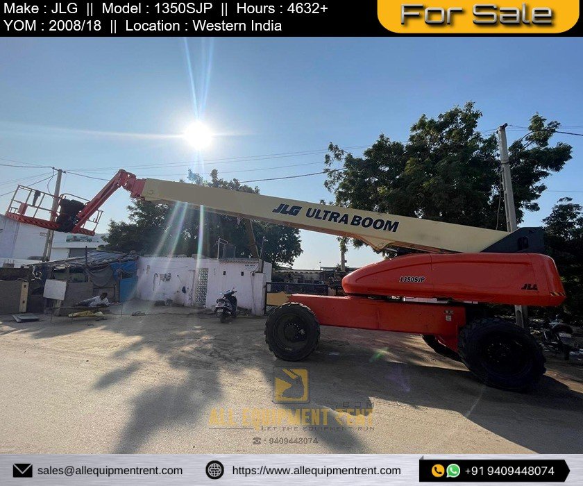 Used 135 Feet Class Straight Boom Aerial Work Platform JLG 1350SJP Available for Sale