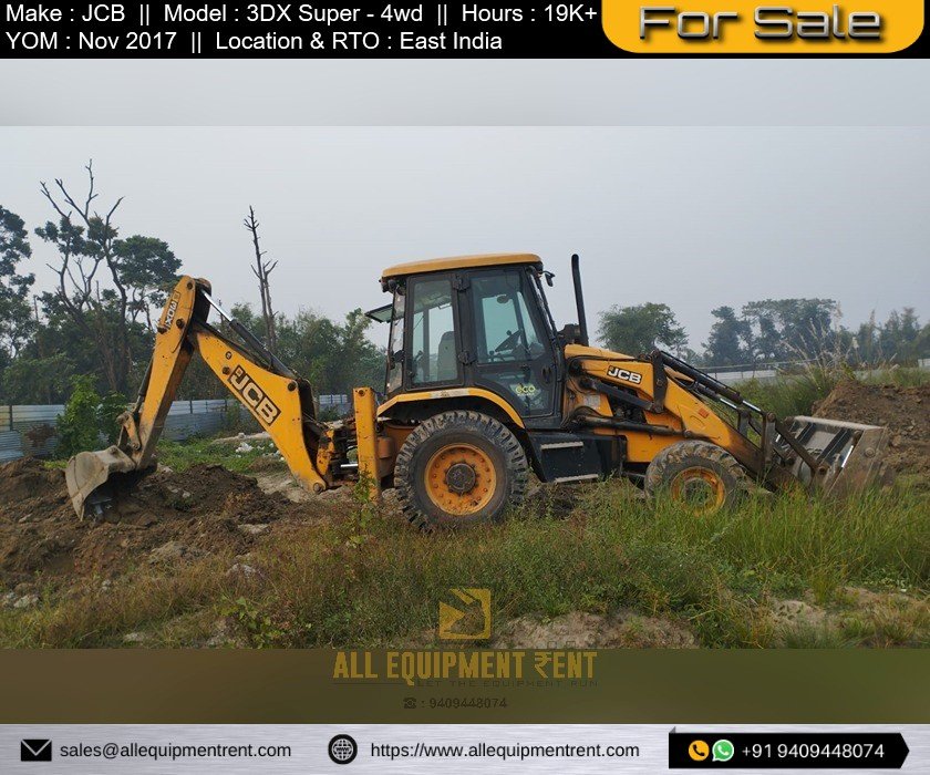 4WD JCB 3dx Super Available for Sale Nov 2017
