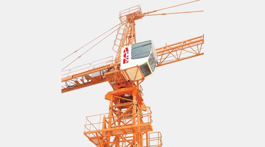 Internal Tower Crane 5 Ton Available for Long Term Rental in Gujarat ACE TC5034 of 2016