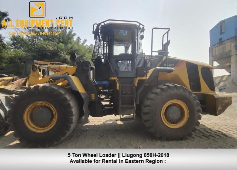 5 Ton Wheel Loader Liugong CLG856H 2018 Available for Rental in Eastern Region