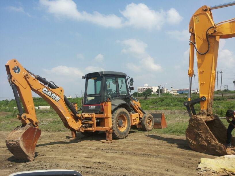 Backhoe Loader For  Rent Case 770