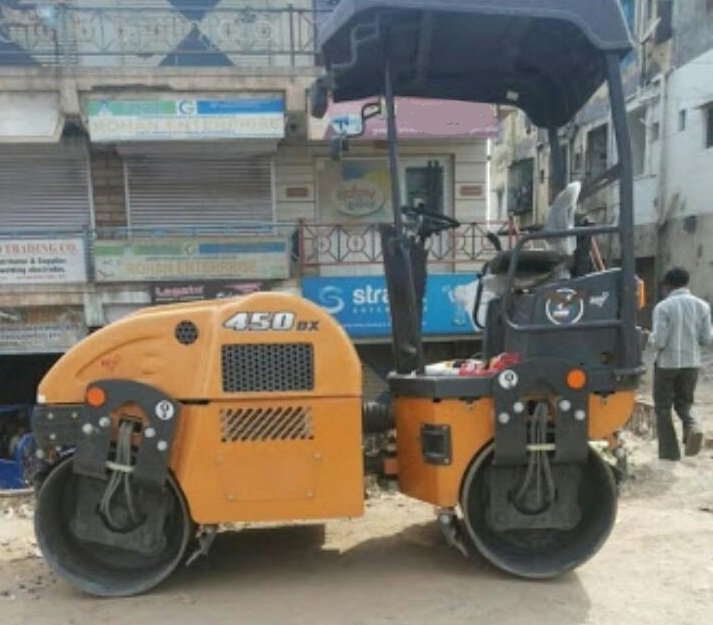 CASE 450 DX  Mini Compactor For Rent across Guajrat, 2017 model
