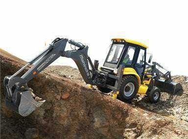 Mahindra Earthmaster Backhoe Loader Available for Rent across Guajrat, 2013 model
