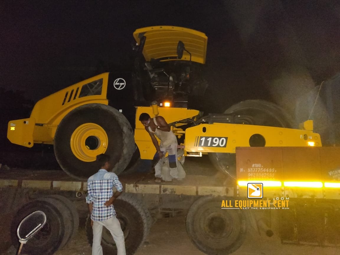 L&T Soil Compactor 1190 for Rent YOM  2018 Available for Rental Across Gujarat