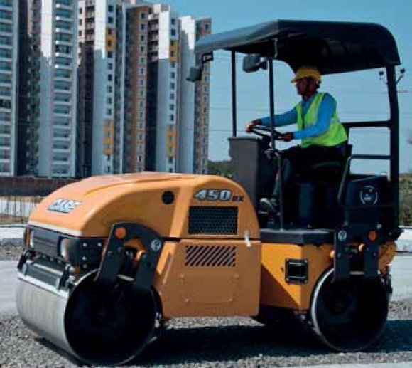 Tandem Vibratory Roller on Rent CASE 450DX