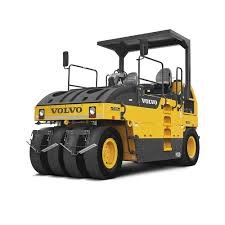Pneumatic Tyre Roller on Rent Volvo PT220